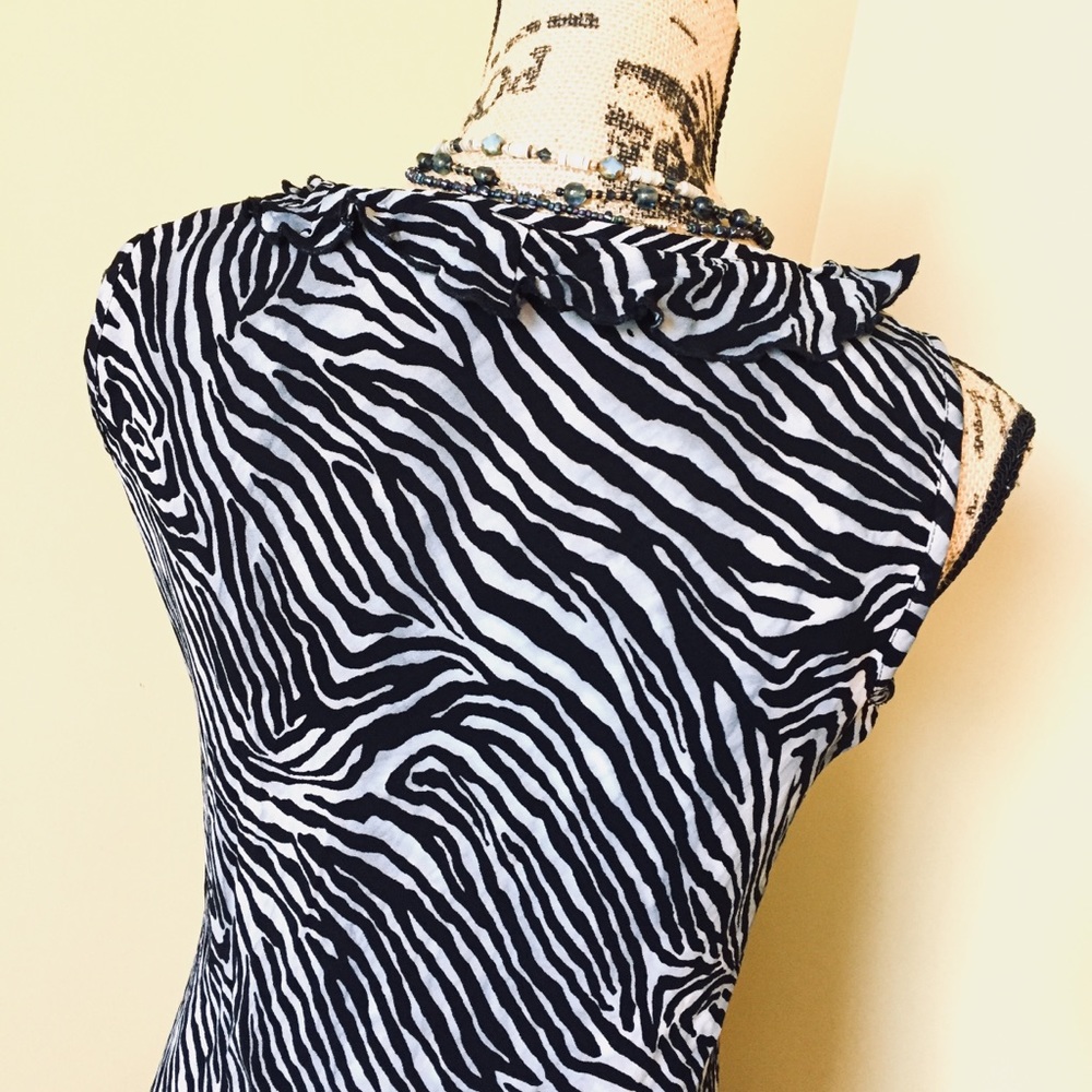 Karen Kane Animal Print Maxi Dress - Picture 6 of 8